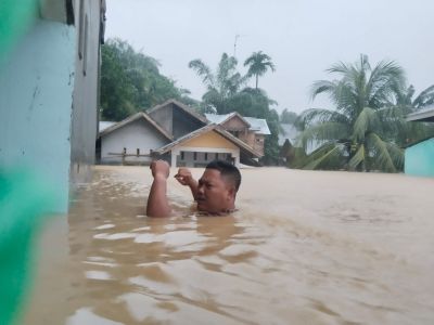 Banjir Langsa Merendam 5 Kecamatan, Jalan Nasional Aceh-Sumut Lumpuh