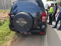 Mobil Dinas Camat Kotanopan Tertangkap Razia Gabungan, STNK Mati dan Tunggak Pajak