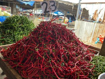 Harga Cabai Merah di Deli Serdang Berfluktuasi Tajam, Kebutuhan Pokok Lain Stabil