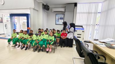 BRI Padangsidimpuan Ajak Murid TK Mengenal Bank dan Menabung Sejak Dini