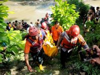 Dua Remaja Hanyut di Sungai Denai Ditemukan Meninggal Dunia