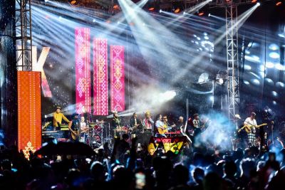 Festival Kebangsaan GEMA KAMPUS di USU Meriah, Slank dan Alffy Rev Bakar Semangat Penonton