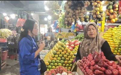 Pedagang di Pasar Buah Tak Terpengaruh Toko Buah Tahura
