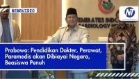 Prabowo: Pendidikan Dokter, Perawat, Paramedis akan Dibiayai Negara, Beasiswa Penuh