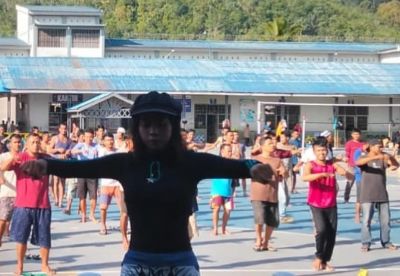 Petugas dan WBP Lapas Padangsidimpuan Kompak Senam Pagi Bareng, Suasana Penuh Semangat dan Musik Enerjik
