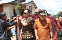 Resmikan Kantor Desa Batang Paya, Ini Pesan Bupati Tapsel Gus Irawan