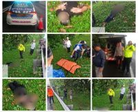 Mayat Pria Tanpa Identitas Ditemukan di Pinggir Tol, Mulut dan Kaki Terikat