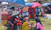 Warga Tapsel Antusias Saksikan Festival Seni Budaya, Pelaku UMKM Kebagian Berkah