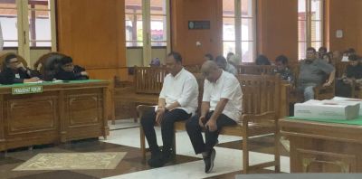 Terdakwa Kirun Tertunduk Jelang Sidang Pembacaan Tuntutan Jaksa KPK