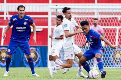 Malut United Gagal Pertahankan Keunggulan, Arema Curi Satu Poin di Laga Pembuka Babak 14 ​