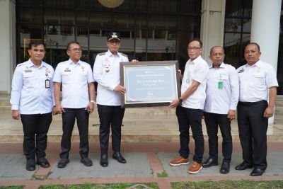 Berinovasi, Wali Kota Medan Mendapat Piagam Penghargaan dari BPJS Ketenagakerjaan
