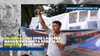Unjukrasa ke DPRD Langkat, Mahasiswa Minta Robohkan Diskotek Blue Night