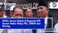 APLKI: Aturan Rokok di Raperda KTR Ancam Nafas Hidup PKL, UMKM dan Warteg