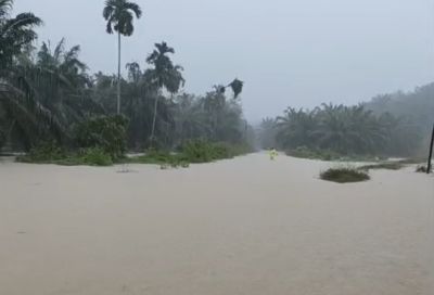 Sungai Tualang Meluap, Dua Kecamatan di Langkat Terparah Terendam Banjir