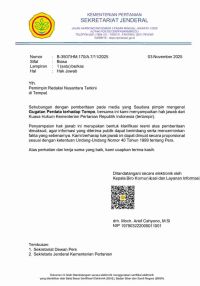 Hak Jawab Kuasa Hukum Kementerian Pertanian RI