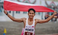 Kejuaraan Atletik Asia Tenggara di Sumut, Yad Hafizudin Sumbang Emas Pertama bagi Indonesia