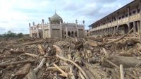 Puluhan Rumah di Dua Desa dan Satu Pesantren Hilang Tertimbun Tumpukan Kayu saat Banjir Bandang di Aceh Tamiang