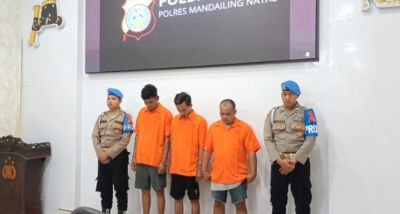 Tiga Provokator Pembakaran Polsek MBG Madina Ditangkap, Polisi: Positif Sabu dan Ganja