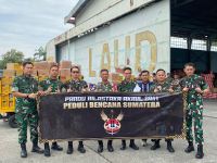 Alumni Akmil 2011 Salurkan Bantuan Logistik Korban Banjir di Wilayah Sumut