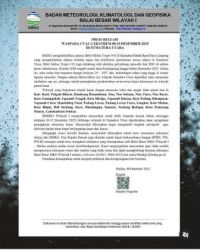 Waspada Cuaca Ekstrem 08-15 Desember 2025 di Sumut: BMKG Imbau Masyarakat Siaga