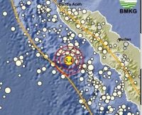 Gempa Tektonik Berkekuatan Magnitudo 5.4 Guncang Simeulue Aceh