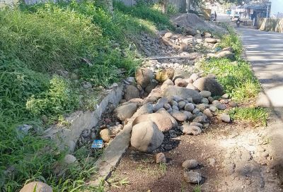 Drainase Tersumbat di Sekitar Stadion HM Nurdin, BPBD Padangsidimpuan Imbau Warga Lapor ke Kelurahan