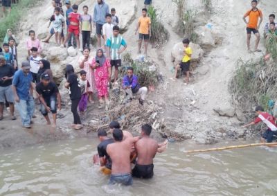 Warga Asam Kumbang Geger, Pencarian Remaja Hanyut di Sei Belawan Berakhir Duka