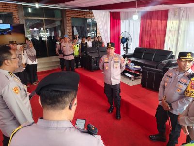 Cek Pos Pelayanan Padangsidimpuan, Kapolda Sumut: Operasi Lilin Toba 2025 Adalah Operasi Kemanusiaan