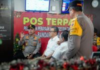 Pastikan Penumpang Aman dan Nyaman, Kapolda Sumut Cek Pos Pengamanan Nataru di Bandara Kualanamu
