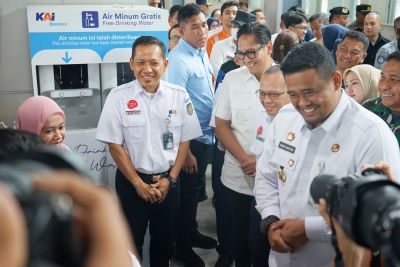 Tinjau Stasiun KA Medan, Bobby Nasution Pastikan Kelancaran Puncak Arus Mudik Nataru 2026