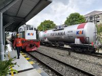 KAI Sumut Tingkatan Volume Angkutan BBM demi Pemulihan Tapanuli dan Kelancaran Libur Tahun Baru