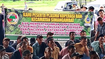 Ribuan Anggota Koperasi BAN Paluta Gelar Apel Siaga, Siap Pasang Badan Pertahankan Aset 47.000 Hektar