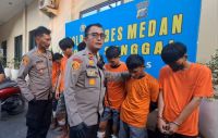 Lima Begal Sadis di Medan Ditembak Polisi