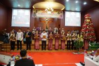 Lapas Kelas I Medan Gelar Ibadah Natal Bersama ASN, WBP dan Keluarga
