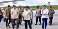 Percepatan Infrastruktur Pascabencana: Presiden Tinjau Jembatan Bailey di Tapsel ​
