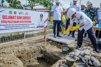 Pembangunan 80.000 Gerai Koperasi Merah Putih Mulai Dilakukan di Medan