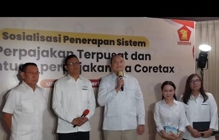 DPP Partai Gerindra Sosialisasikan Sistem Perpajakan Cortex ke Seluruh Kader