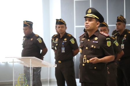 Resmi Dilantik sebagai Kajari Poso, Yos A Tarigan: Jabatan adalah Amanah