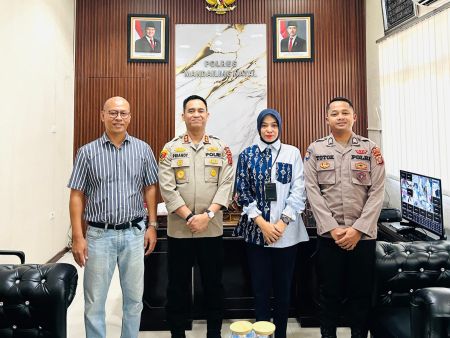 Pinca BRI Panyabungan Kunjungi Kapolres Madina, Pererat Sinergi Antar instansi