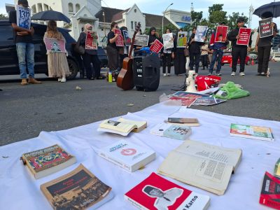 Aksi ke-100 Kamisan Medan, KontraS Sumut: Perlawanan Pelanggaran HAM Bukan Simbolik