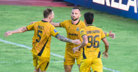 Gol Tunggal Sadat Bawa FC Bhayangkara Taklukkan Dewa United di Stadion PTIK