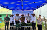 Rutan Tarutung Gelar Panen Raya Ketahanan Pangan Hasil Budidaya Warga Binaan