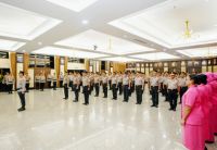 42 Perwira Tinggi dan Ribuan Personel Polri Peroleh Kenaikan Pangkat