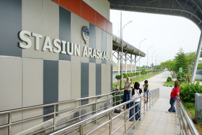 Stasiun Araskabu Dekatkan Warga ke Bandara Kualanamu Lewat Kereta Api