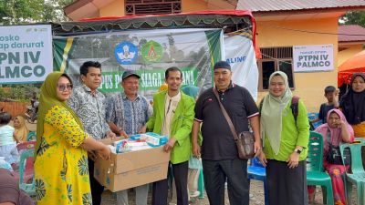 Universitas Aufa Royhan Salurkan Bantuan Kesehatan bagi Warga Terdampak Bencana di Tapsel