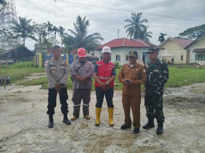 20 Unit Pembangunan Huntara di Idi Rayeuk Mulai Dibangun