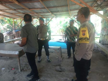 Tanggapi Laporan Warga, Polsek Binjai Barat Datangi Lokasi Judi