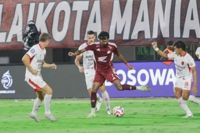 Sembilan Pemain PSM Makassar Tak Berdaya Redam Keangkeran Bali United