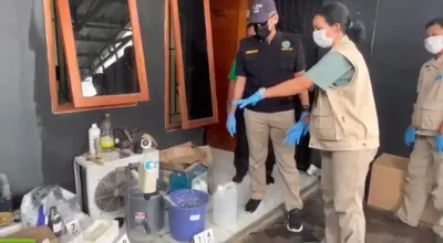 BNN RI Bongkar Pabrik Tembakau Sintetis di Tangerang, Tiga Orang Diringkus