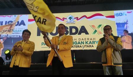 Andar Amin Gandeng Medan dan Asahan Susun Pengurus Golkar Sumut 2025-2030